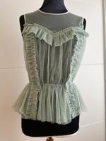 „ Oberteil Bluse Top mit Rüschen Tülltop 36 H&M Party Boho Eimsbüttel - Hamburg Eimsbüttel (Stadtteil) Vorschau