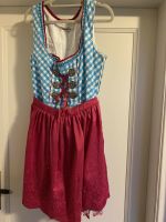 hübsches Dirndl Größe 42, blau-weiß und Pink, Oktoberfest Bremen - Vegesack Vorschau