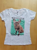 TAKKO T-Shirt weiß mit Hund / Bulldogge, Gr. S - NEU Hessen - Fritzlar Vorschau