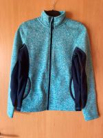 "TOP" crivit Mädchen Strickfleece Jacke 158/164 türkis/blau Bayern - Schonungen Vorschau