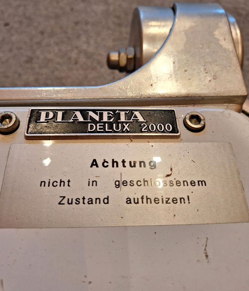 Planeta Deluxe 2000 Bügelpresse, gebr. in Minden