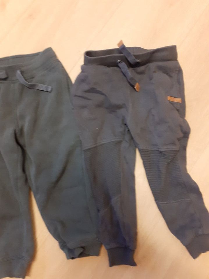 3 x Jogger Gr. 98 H&M Topolino zara, grau beige Cargostyle grün in Lohr (Main)