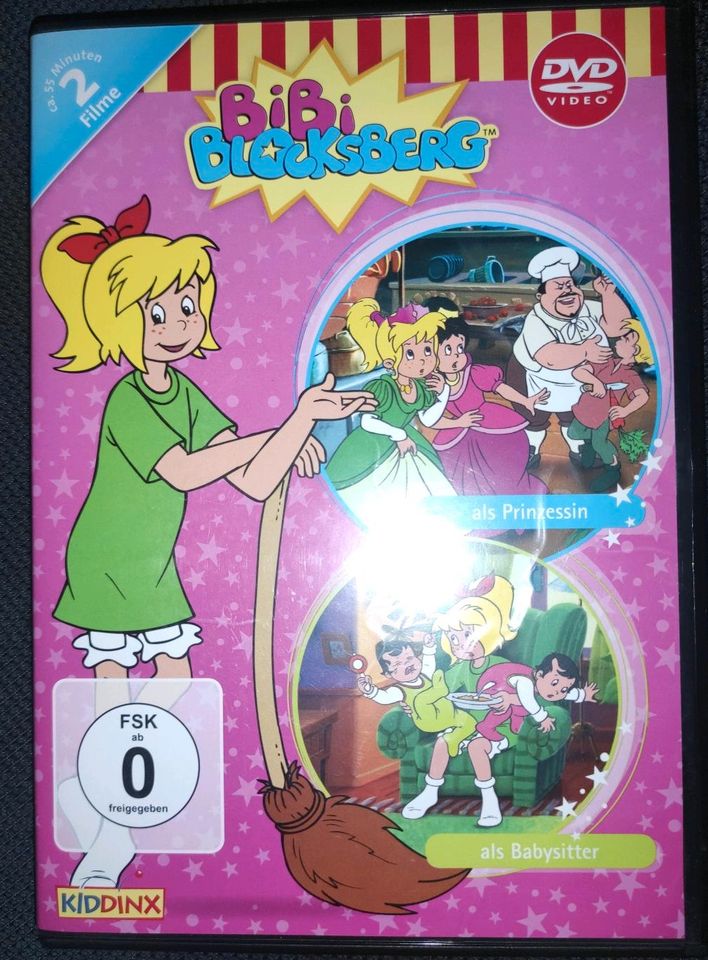 DVD Bibi Blocksberg als Babysitter / Prinzessin in Wackersdorf