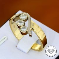 M*195206 Wert 3.000,- Bicolor Brillant Ring 585 / 14 Kt Gold XXYY Essen - Altenessen Vorschau