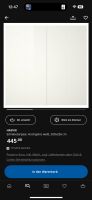 Hasvik Schiebetüren für Ikea Pax 200 x 236 weiß hochglanz Bayern - Münsing Vorschau