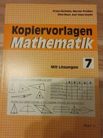 Kopiervorlagen Mathematik 7 - mit Lösungen Bayern - Langenzenn Vorschau