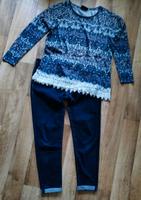 schönes Set 40 42 Mavi Jeans + Sommerpullover Sachsen - Bernsdorf Vorschau