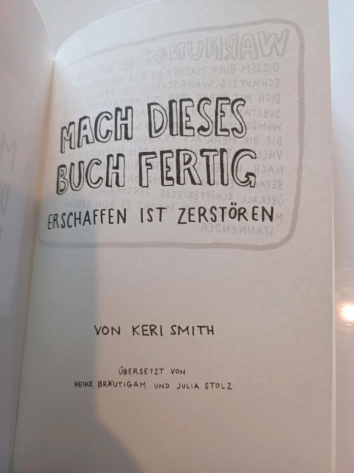 Mach dieses Buch fertig in Beindersheim