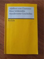 Peter Schlemihls wundersame Geschichte ISBN 9783150000939 Reclam Niedersachsen - Uelzen Vorschau