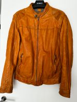 Gipsy Lederjacke, neuwertig XL, gelb/orange Sachsen-Anhalt - Magdeburg Vorschau