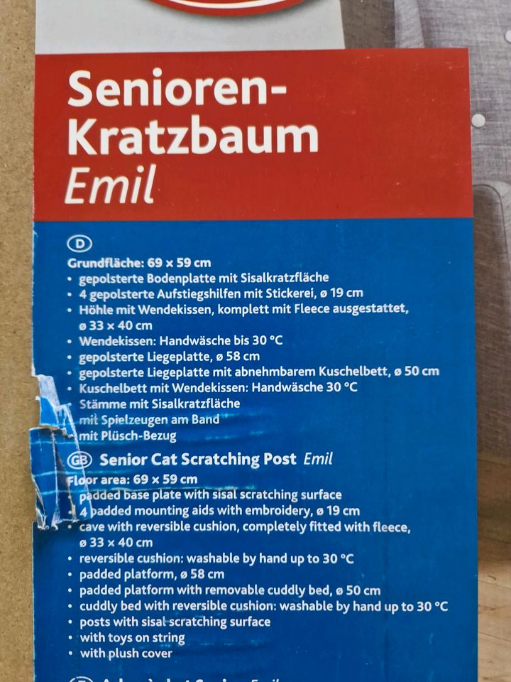 Kratzbaum für Senioren in Hildesheim
