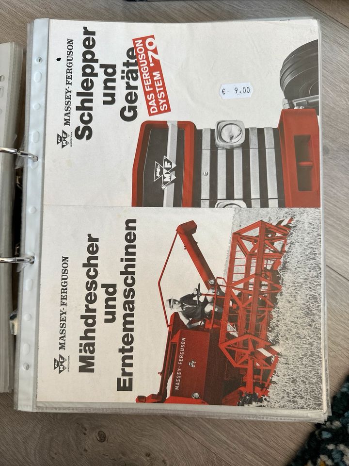 Diverse Massey Ferguson MF Prospekte - je 7€ in München