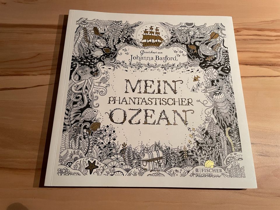 ❤️ J Basford Ausmalbücher Mandala Erwachsene Dschungel Ozean in Oer-Erkenschwick