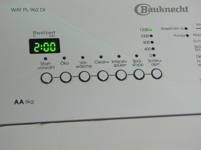 ⭐⭐️⭐️⭐⭐BAUKNECHT WAT PURE 962✔ 18 Monate Garantie ✔ Waschmaschine in Berlin