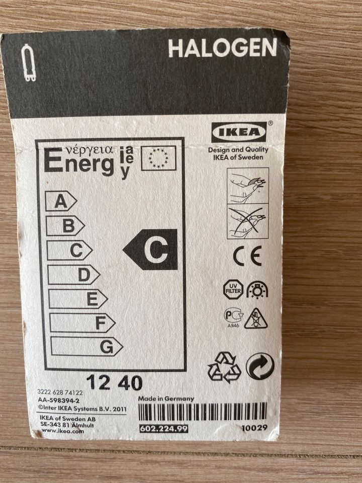 Ikea halogen 240 lm 18 W G9 2800 kelvin in Berlin