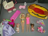 2 Barbie-Puppen, 2 Barbie-Babys und viel Zubehör Bayern - Brennberg Vorschau