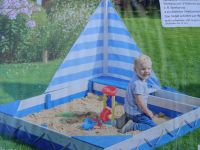 SANDKASTEN FÜR KINDER MIT SEGEL AUS LASIERTEM FSC HOLZ NEU & OVP! Nordrhein-Westfalen - Kerken Vorschau