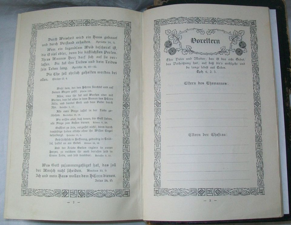 Bibel "Die Heilige Schrift" mit 192 Bildern im Schuber – ca. 1900 in Coswig