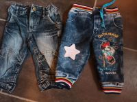 2 gefütterte Jeanshosen Gr. 80 Nordrhein-Westfalen - Moers Vorschau