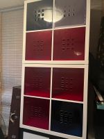 Lekman rot schwarz blau Transparent  kallax Expedit Box Ikea Schleswig-Holstein - Barsbüttel Vorschau