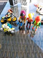 Playmobil Figuren + 2 Motorräder Hessen - Cölbe Vorschau