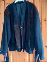 Herren Strickjacke teils Wolle teils Leder Nordrhein-Westfalen - Ibbenbüren Vorschau
