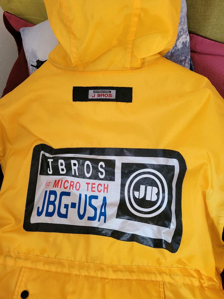 J Bros JB-Generation Tech 2000 Jacke/Kapuze gelb wasserfest Gr. S in Bamberg