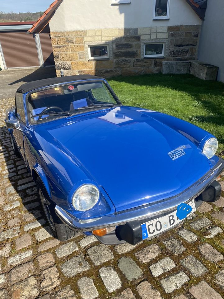 Triumph Spitfire Cabrio Oldtimer Auto original GB, in Ebern