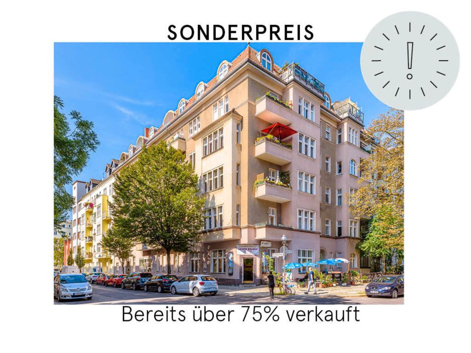Geräumige 3-Zimmer Wohnung mit Süd-Balkon - vermietet! in Berlin