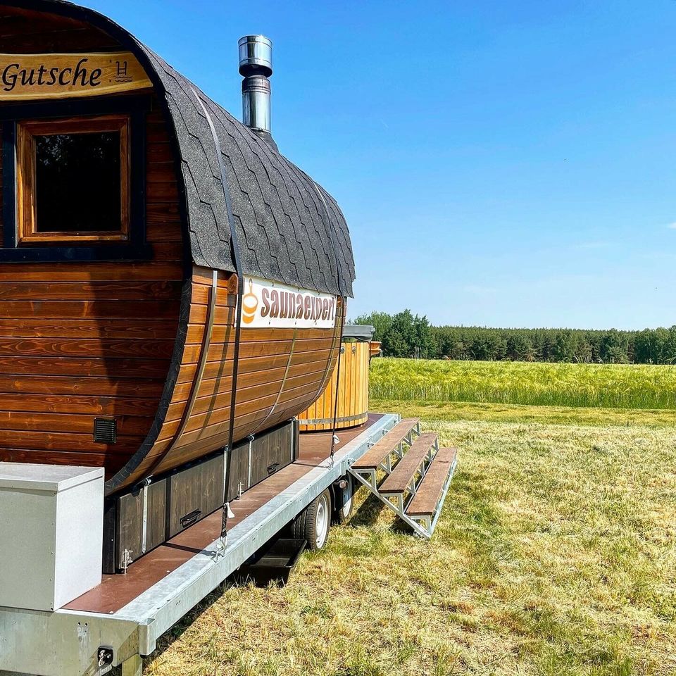 Mobile Sauna Whirlpool Wellness Wochenende Premium Löyly in Großenhain