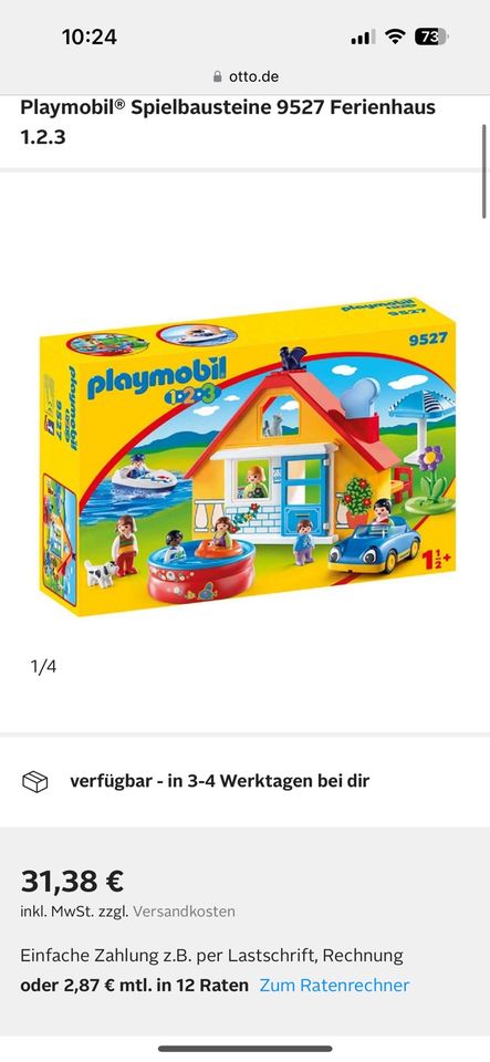 Playmobil 123 Haus 9527 in Neuss