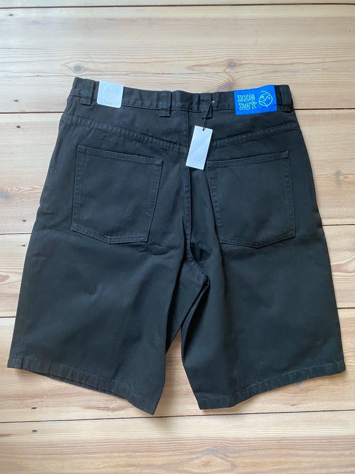 Polar Skate Co., Big Boy Shorts, Black in Berlin