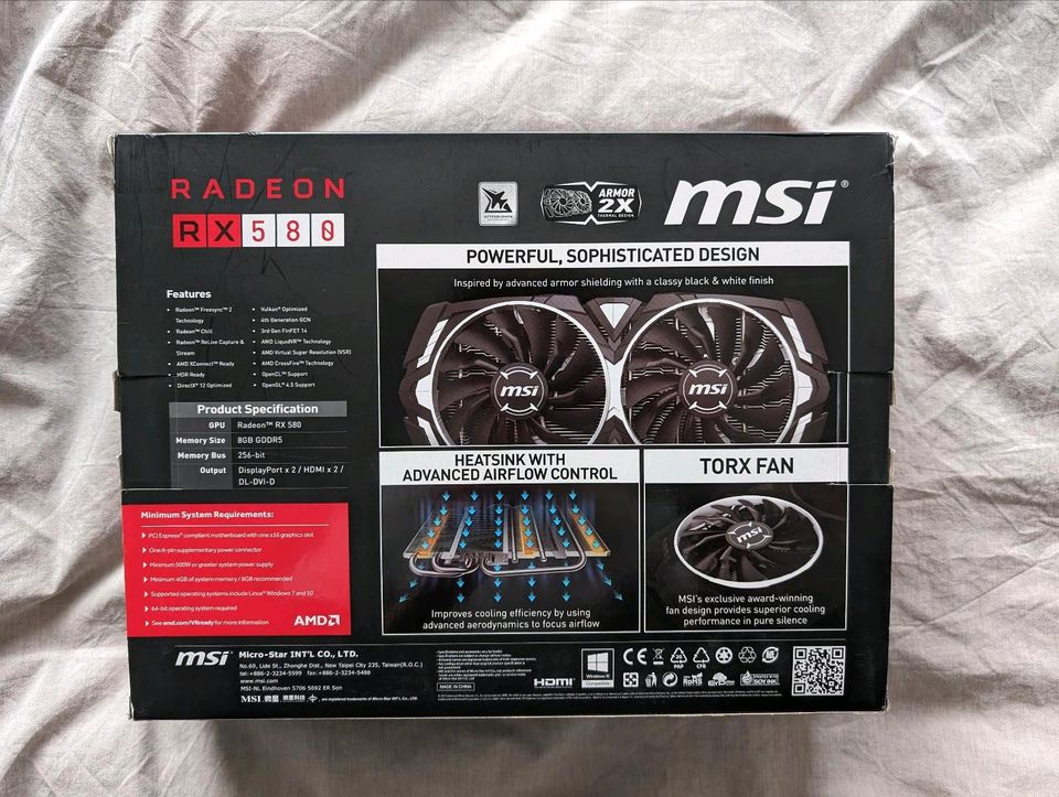 Radeon RX 580 Armor 8GB VRAM Grafikkarte in München