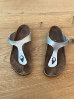 Flip Flops Birkenstock Gizeh Birko-Flor Damen Graceful Silber 38 Hessen - Fulda Vorschau