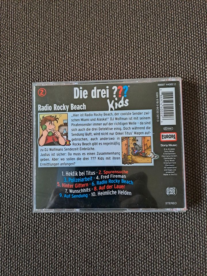 Hörspiel  Set CD Die drei Fragezeichen kids Folge 1,2,3 in Weißdorf