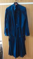 Damen Kleid Plissee  mit Weste blau Gr.23  chic wie neu Brandenburg - Lübben Vorschau