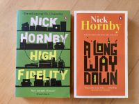 Nick Hornby, High Fidelity & A long way down, englisch Bayern - Ingolstadt Vorschau