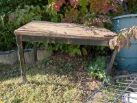 Tisch Werkstatt Garage Holz zu verschenken Baden-Württemberg - Bretzfeld Vorschau