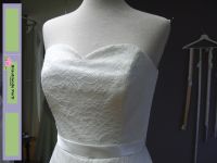 Brautkleid, Schnürung, Gr. 38, Spitze, Ivory, Schulterfrei Bayern - Traunstein Vorschau