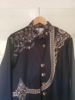 Jacke - Stehkragen - Indian Style - Blau mit Muster Kreis Pinneberg - Pinneberg Vorschau