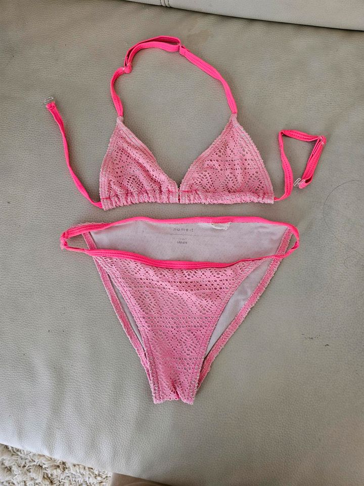 Bikini Schwimmanzug Badeanzug pink in Rehling