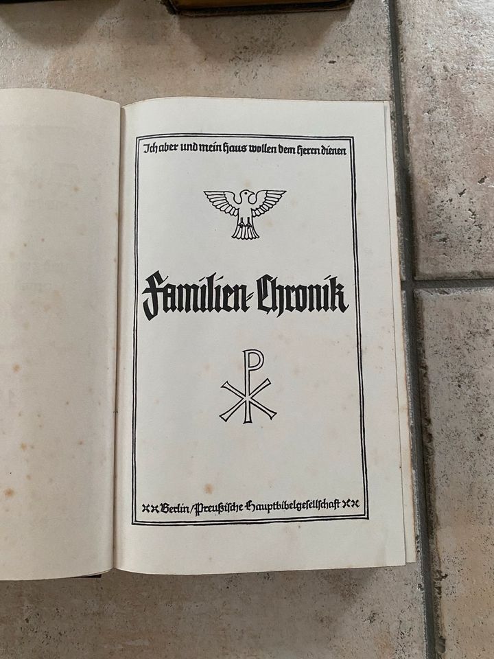 Alte Luther Bibel,Evangelisches Gesangsbuch Trödel in Lutherstadt Wittenberg