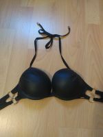 Mode Damen Sexy Push Up Bikini Oberteil Schwarz Gold Gr.XS 75B Baden-Württemberg - Villingen-Schwenningen Vorschau