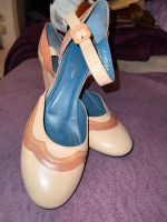 Zanon & Zago Riemchen Pumps Vintage Gr.39 Creme beige Berlin - Schöneberg Vorschau