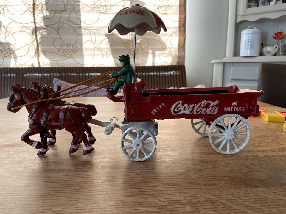 Coca-Cola Pferdewagen in Lütjensee