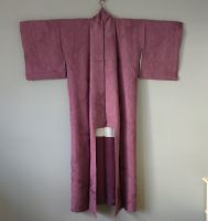 Kimono Iromuji lila/ pflaume uni Seide Hessen - Mühlheim am Main Vorschau