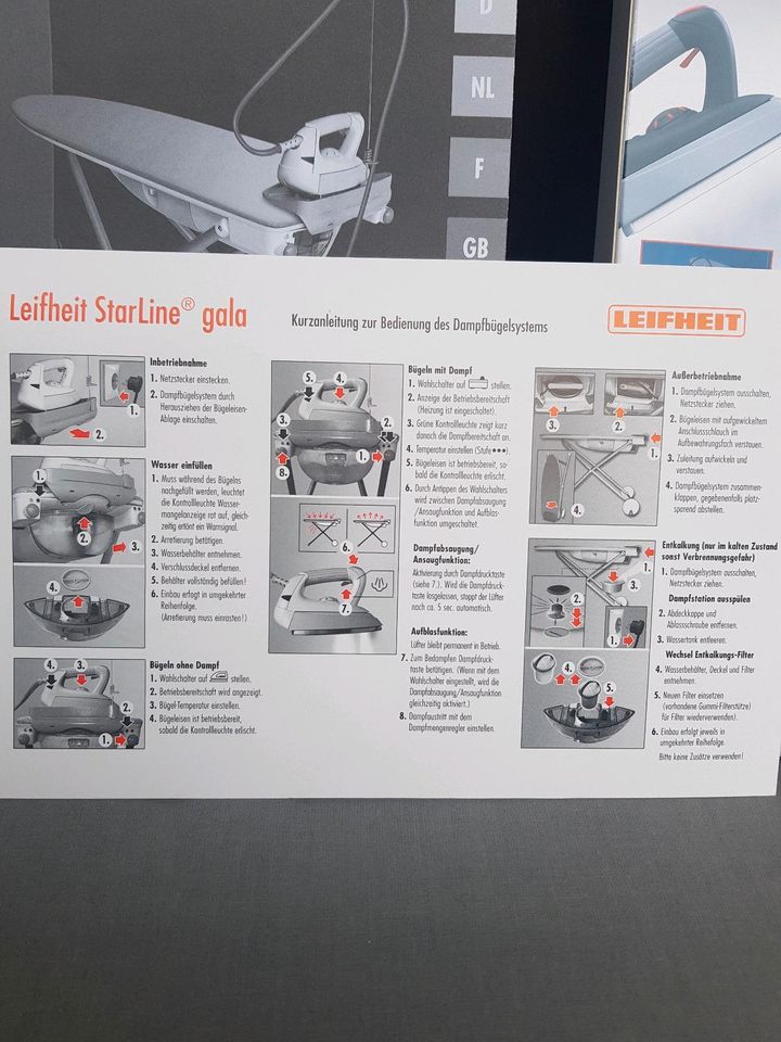 Bügelkomplettsystem Leifheit in Sandersdorf