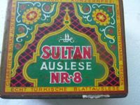 alte Blechdose /Zigarettendose, Sultan Auslese Nr 8 Niedersachsen - Aurich Vorschau