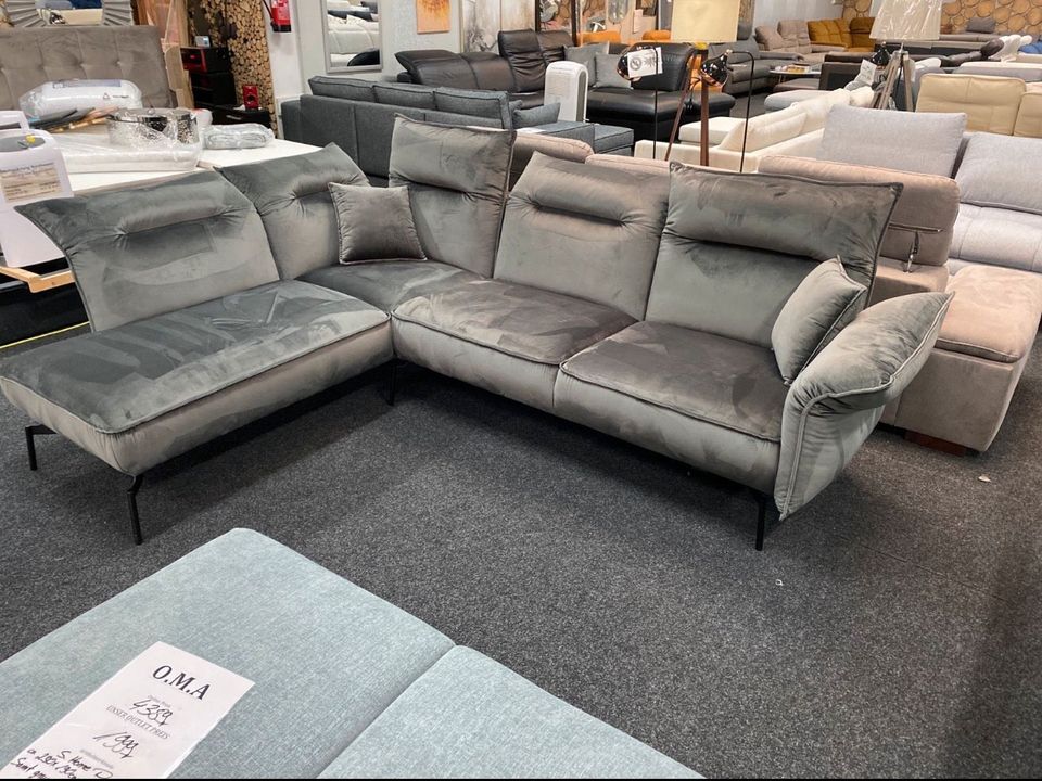 Sofa Couch Ecksofa S.Home Design Polster Möbel UVP 4389€ in Alsfeld