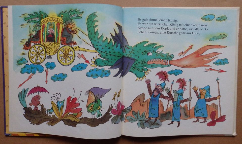 "Der König und die Nachtigall", Kinderbuch, DDR, 1983 in Dresden